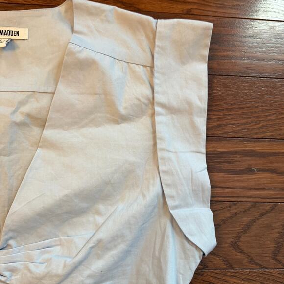 Steve Madden Light Blue Mini Flare Dress Size Large - Picture 6 of 7